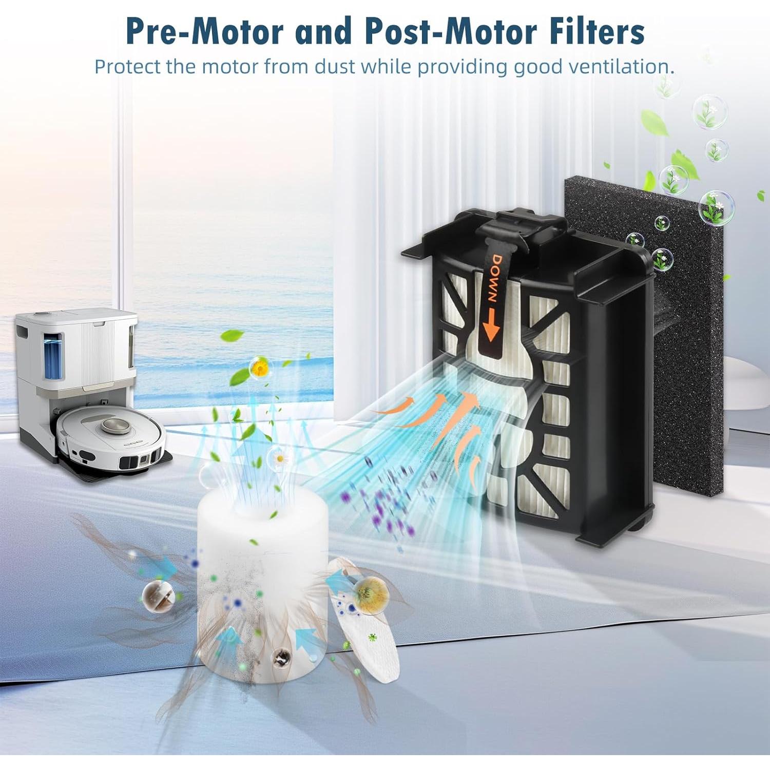 2 Cepillos Principales BTRSOLUS para Robot Aspiradora Shark