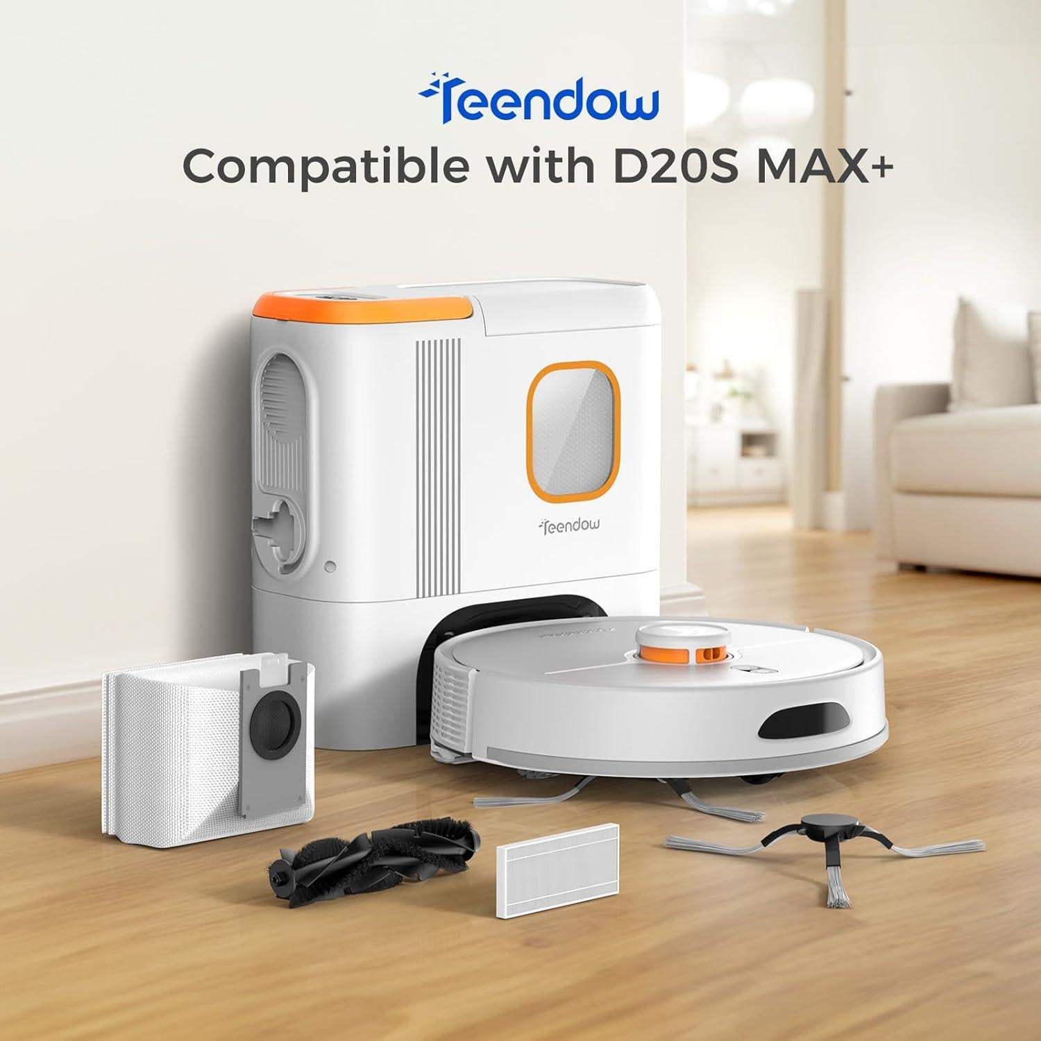 Repuestos para Aspiradora Robot Teendow D20SMAX+ - 9 Piezas