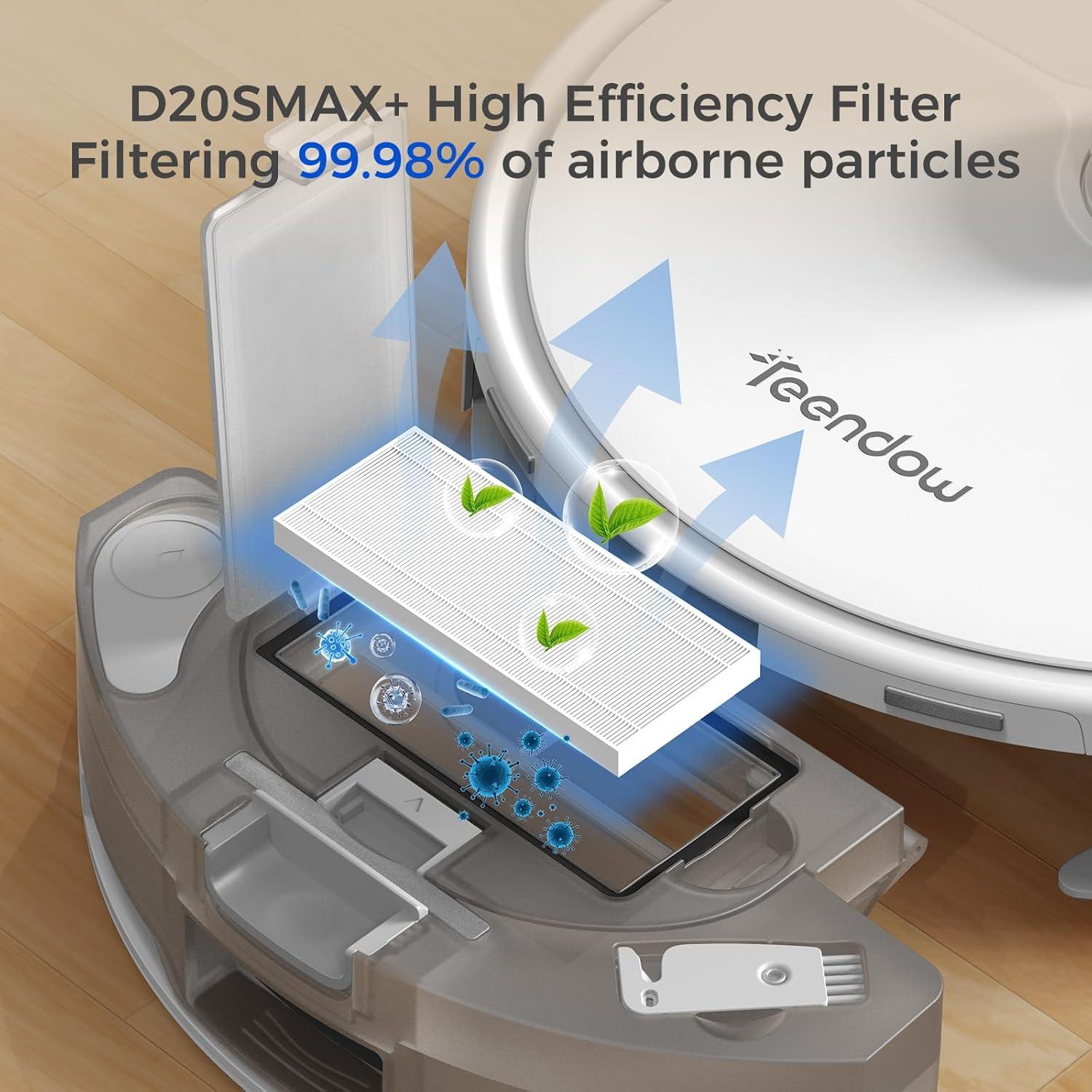 Repuestos para Aspiradora Robot Teendow D20SMAX+ - 9 Piezas