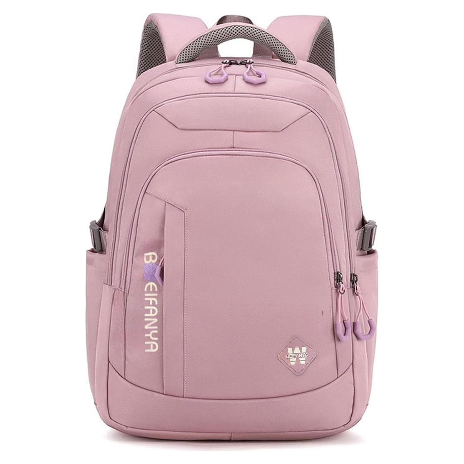 Mochila Escolar Niñas ADAISM Púrpura 35L 39.88x21.08x33.02cm