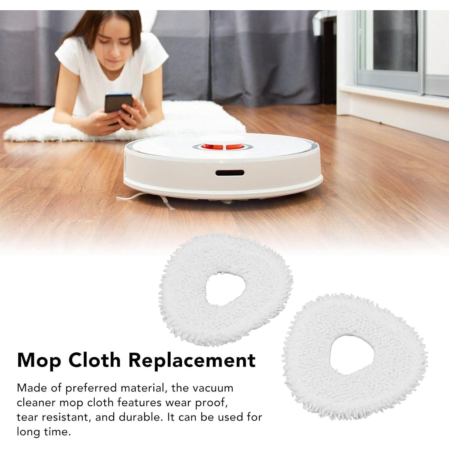 Paños de Reemplazo para Mopa Narwal J3 - 4 Unidades de Fibra