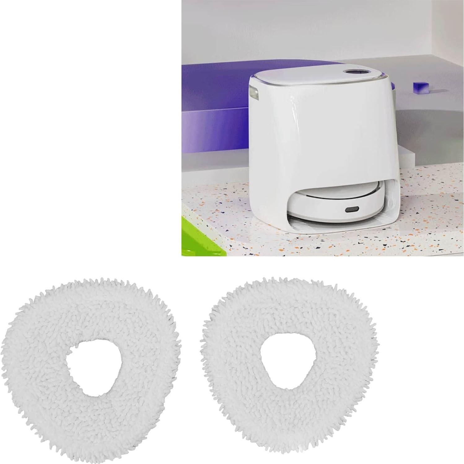 Paños de Reemplazo para Mopa Narwal J3 - 4 Unidades de Fibra