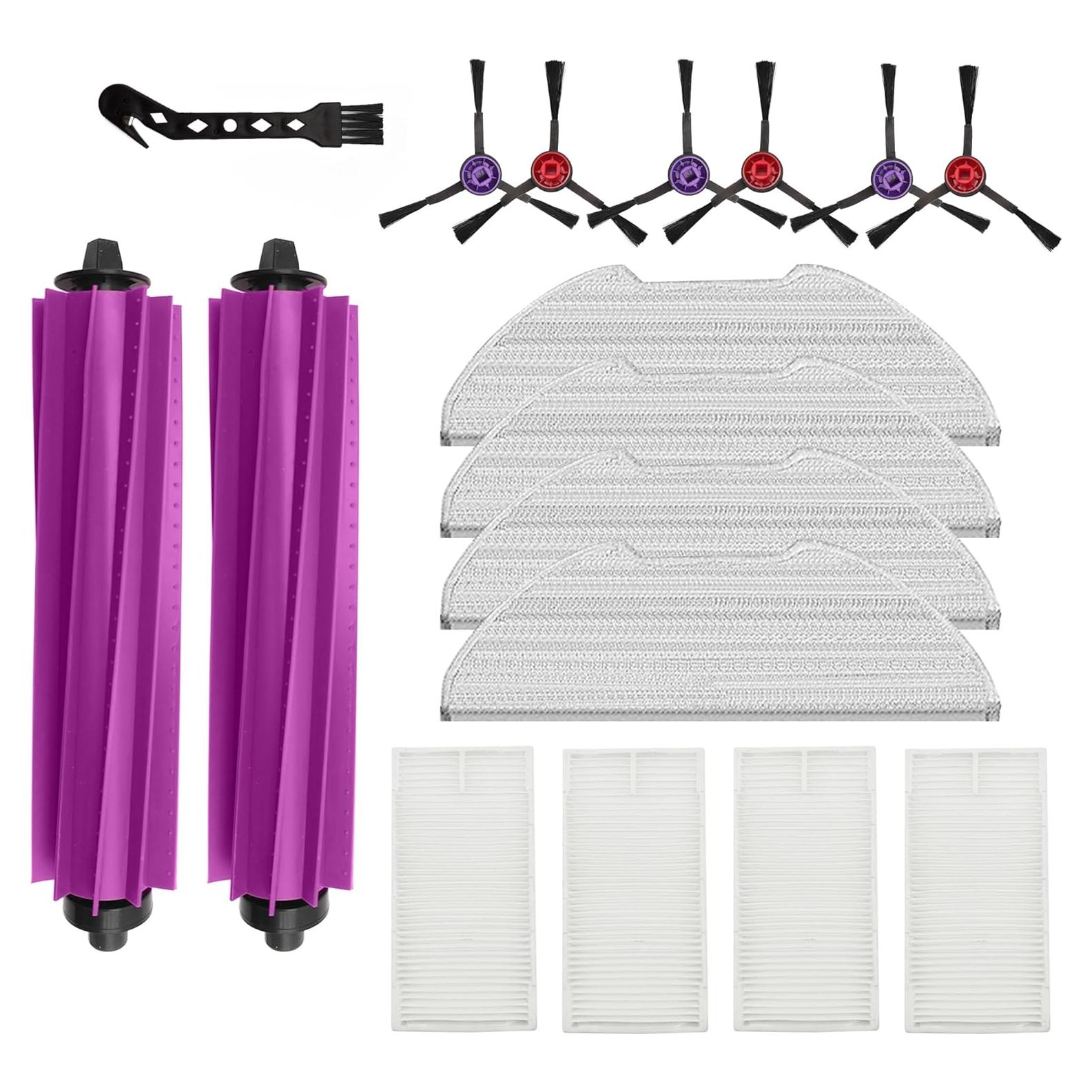 Accesorios de Reemplazo Eureka E20 Plus - 2 Cepillos, 4 Mopas, 4 Filtros