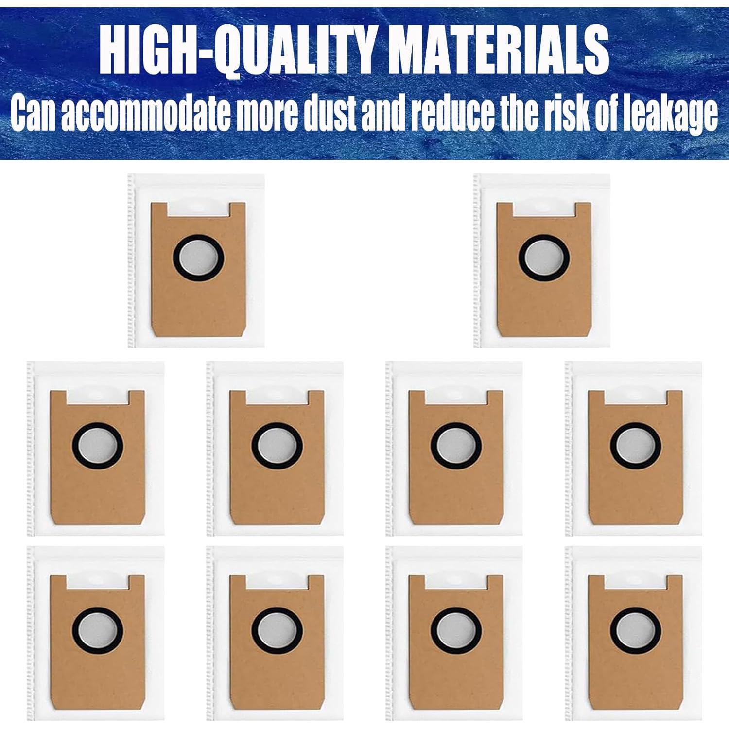 Bolsas de Polvo Desechables FZCSZJFR para Giomre AT800 - 10 Pcs