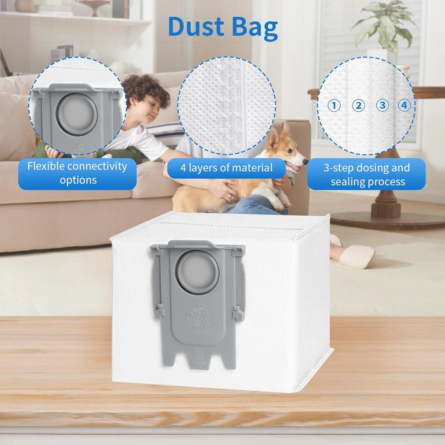 Kit de Accesorios BUXEBUX para Roborock S8 Pro Ultra - 23 Piezas