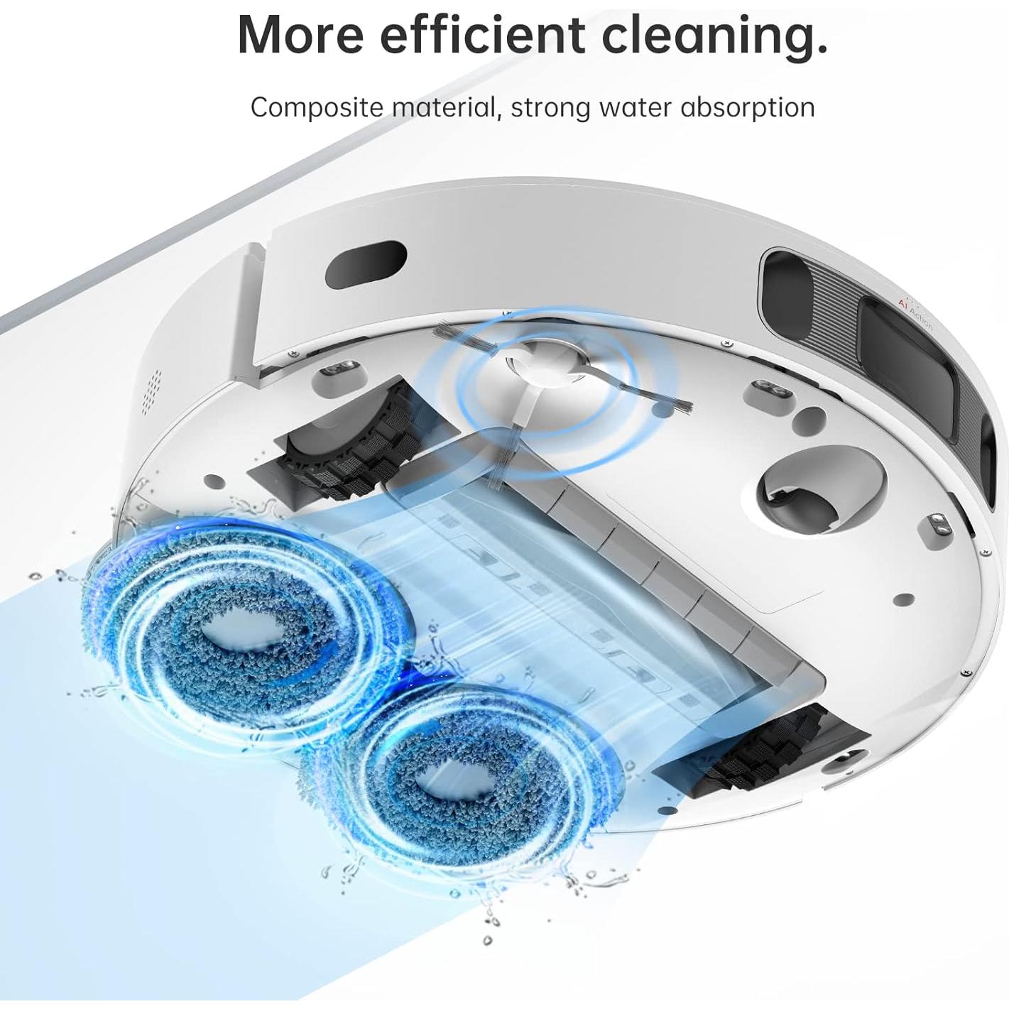 Pad de Mopa DREAME L10SU Compatible para Limpieza de Piso (4 Piezas)