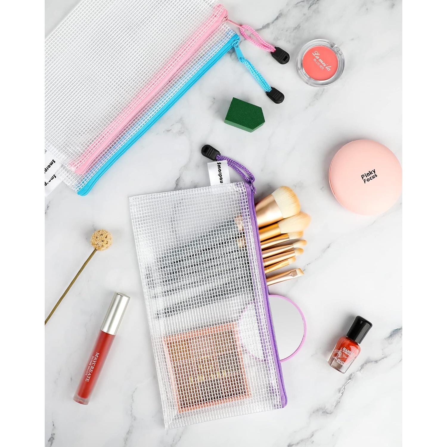 Fundas para Lápices Smarpau 24PCS A6 12 Colores Impermeables