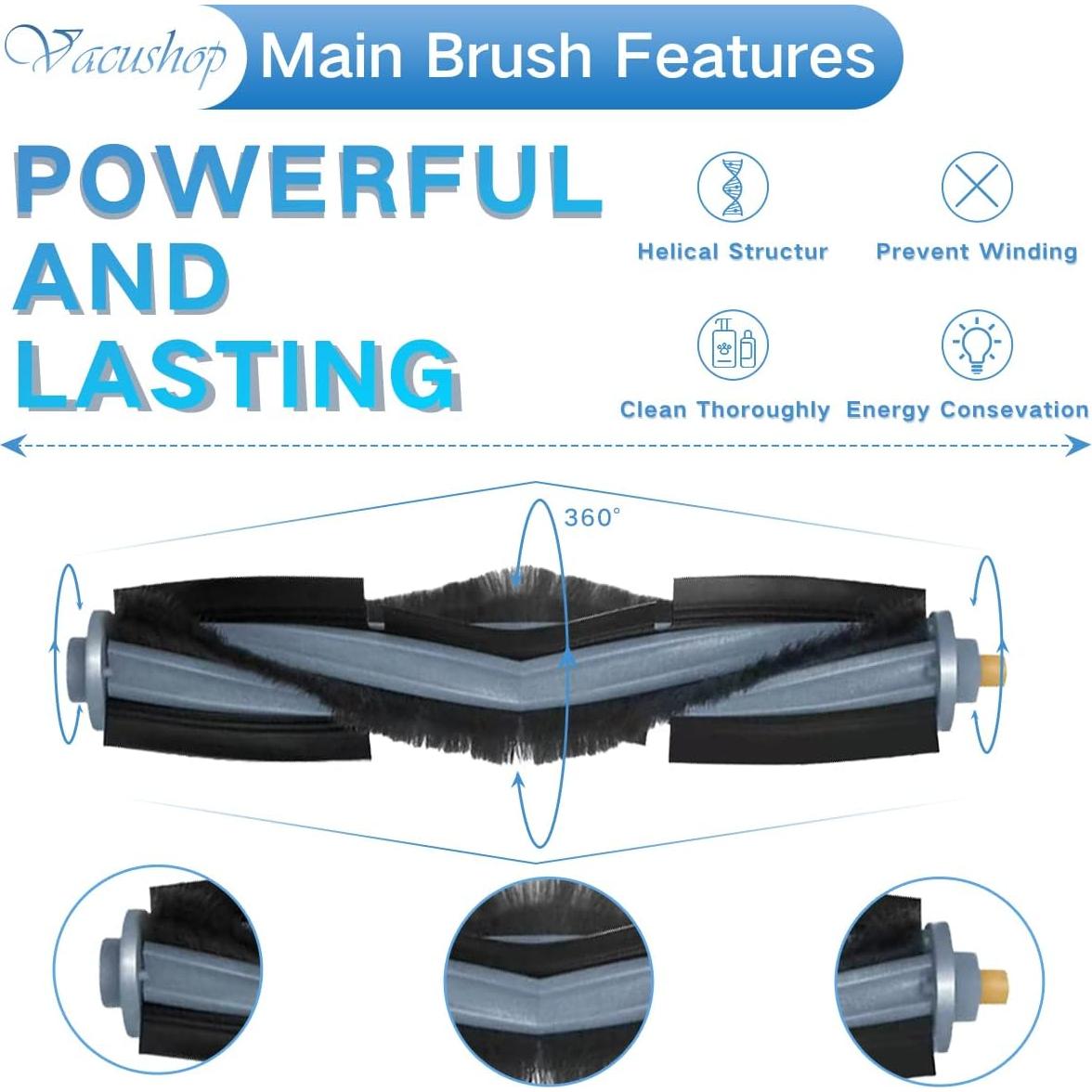 Accesorios de Reemplazo Ecovacs T10 Plus - 11 Piezas