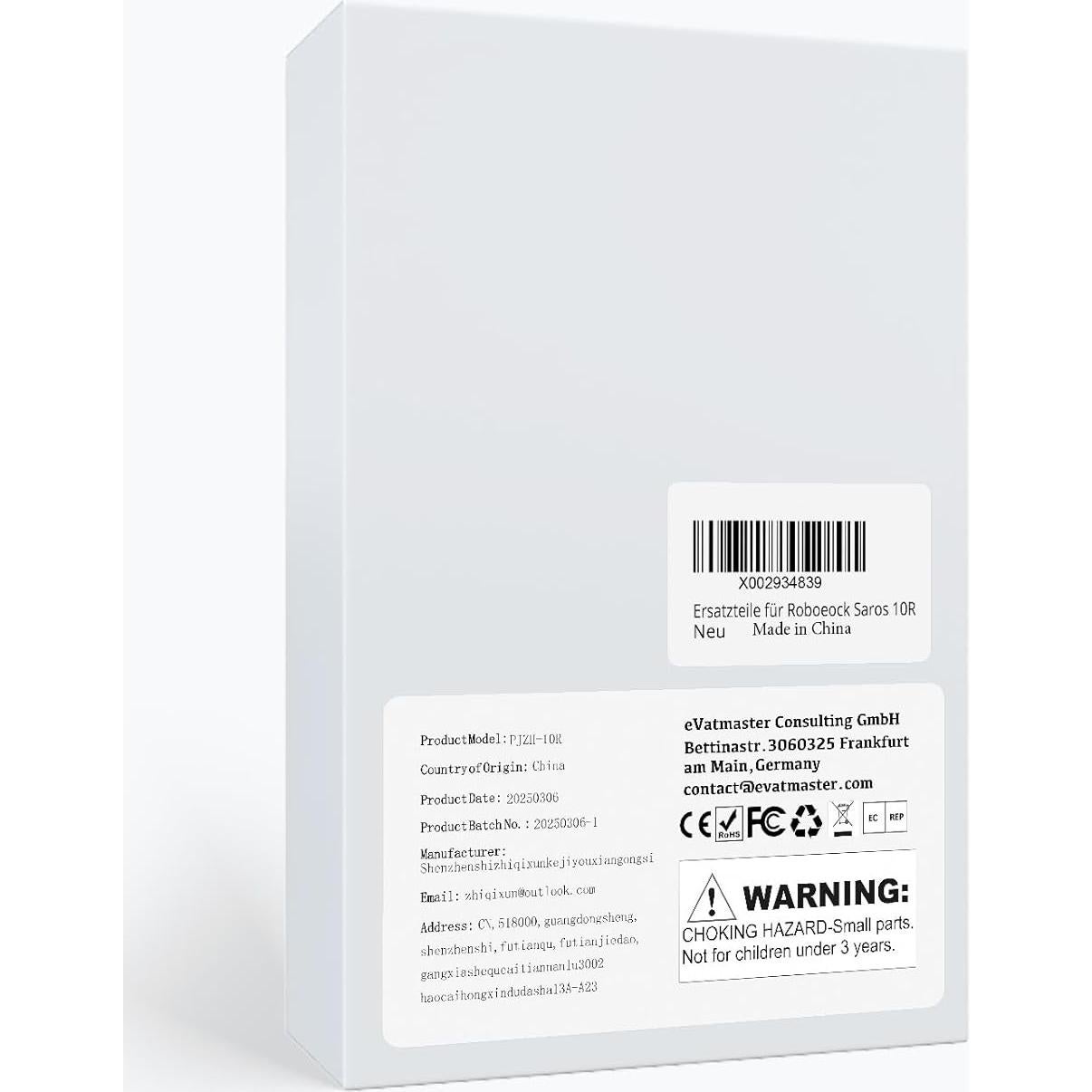 Accesorios de Reemplazo Saros 10R para Aspiradora Roborock