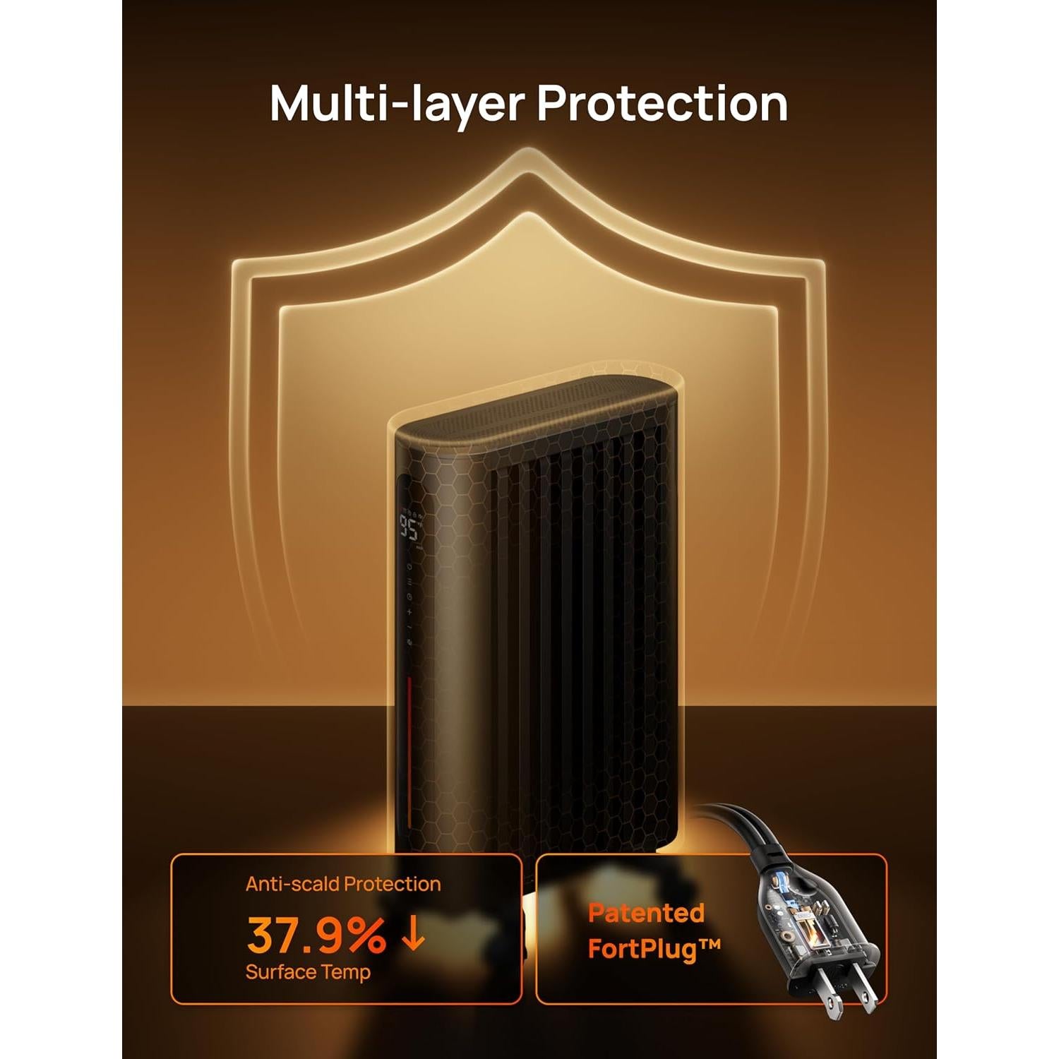 Calentador de aceite Dreo DR-HSH012 1500W con control remoto