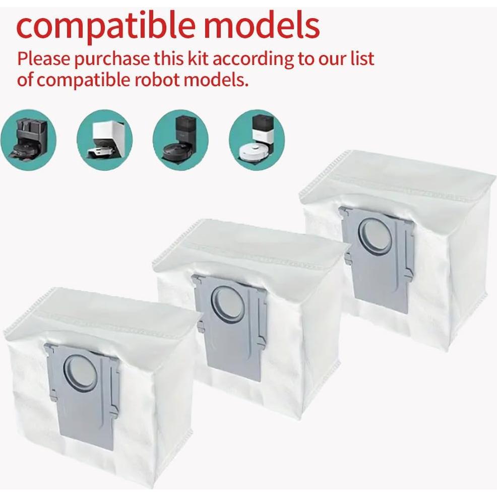 Repuestos Roborock S7/S7 MaxV/S8 - 10 Piezas Microfibra