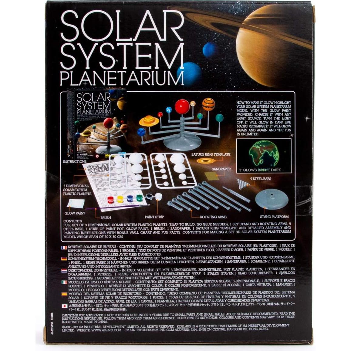 Planetario 4M del Sistema Solar - Modelo Brillante 41.9 cm