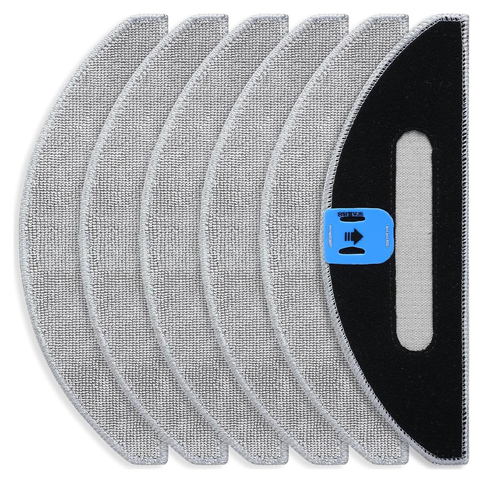 Paquete de 6 almohadillas de trapeador Penkineer para Roomba i5/j5