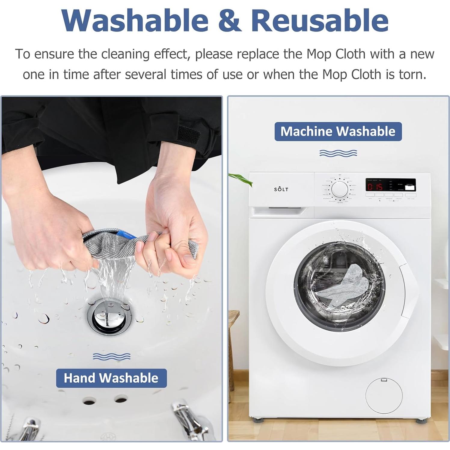 Paquete de 6 almohadillas de trapeador Penkineer para Roomba i5/j5