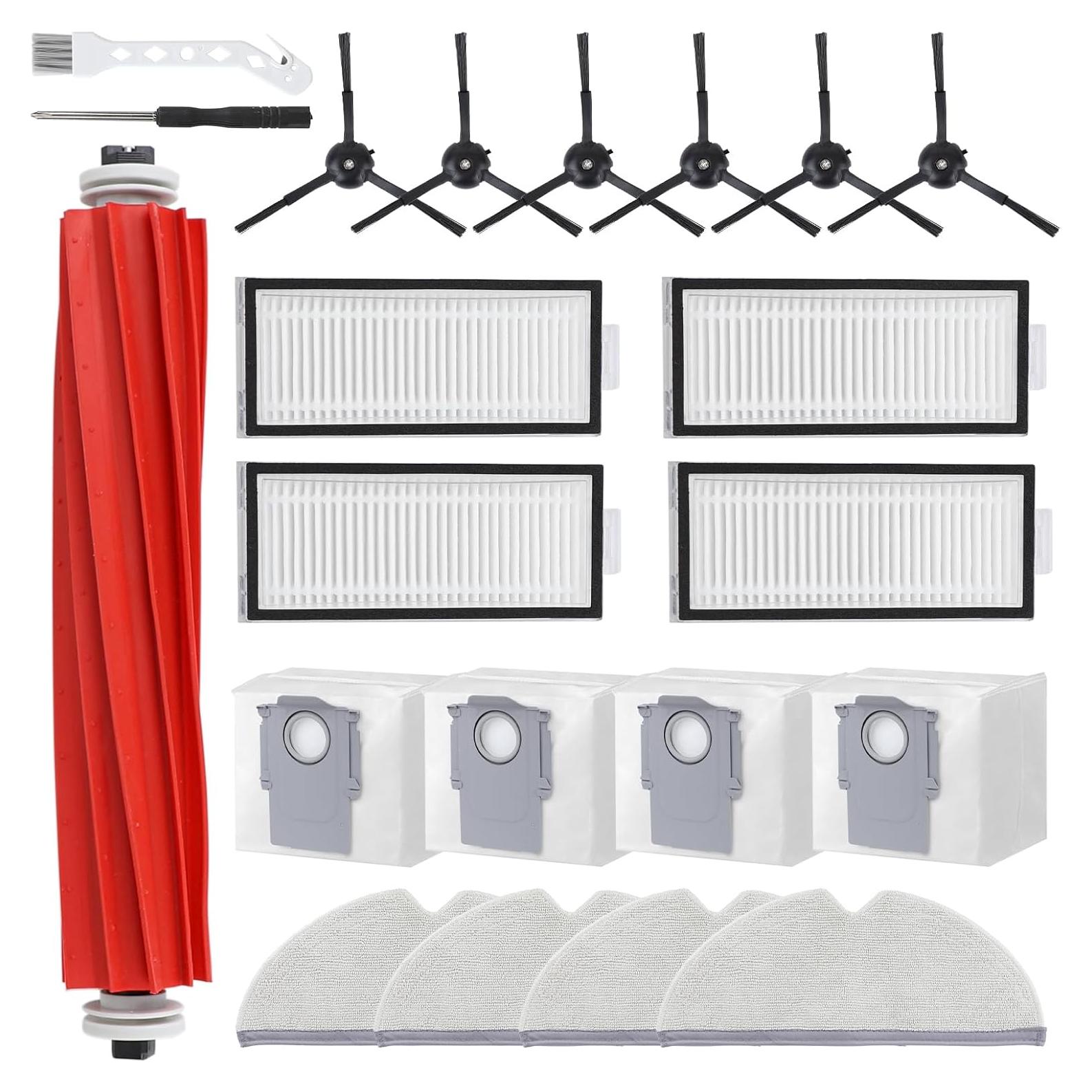 21 Piezas Accesorios para Aspiradora Roborock Q7 Max+