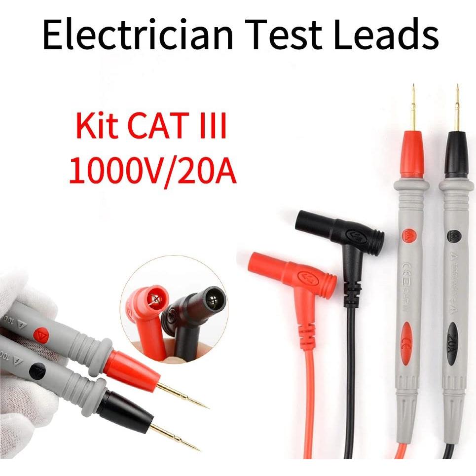 Cables de Prueba Digital ARCHER LIFE HALL 20A 1000V 42 Cobre