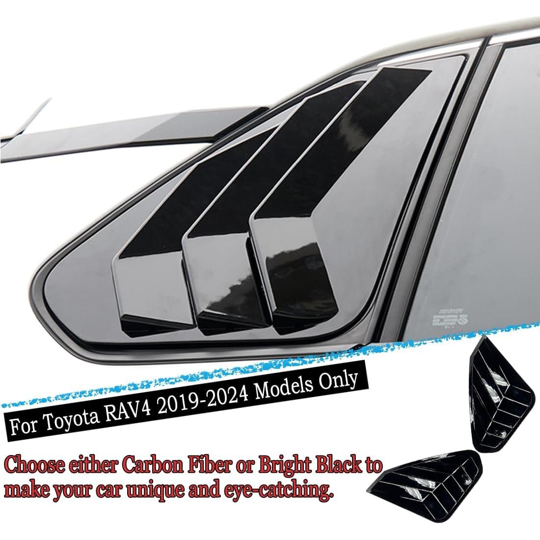 Louvers Ventanas Laterales MUXEE para Toyota RAV4 2019-2024