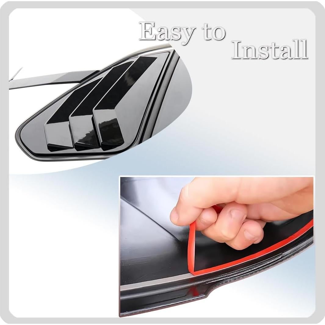 Louvers Ventanas Laterales MUXEE para Toyota RAV4 2019-2024