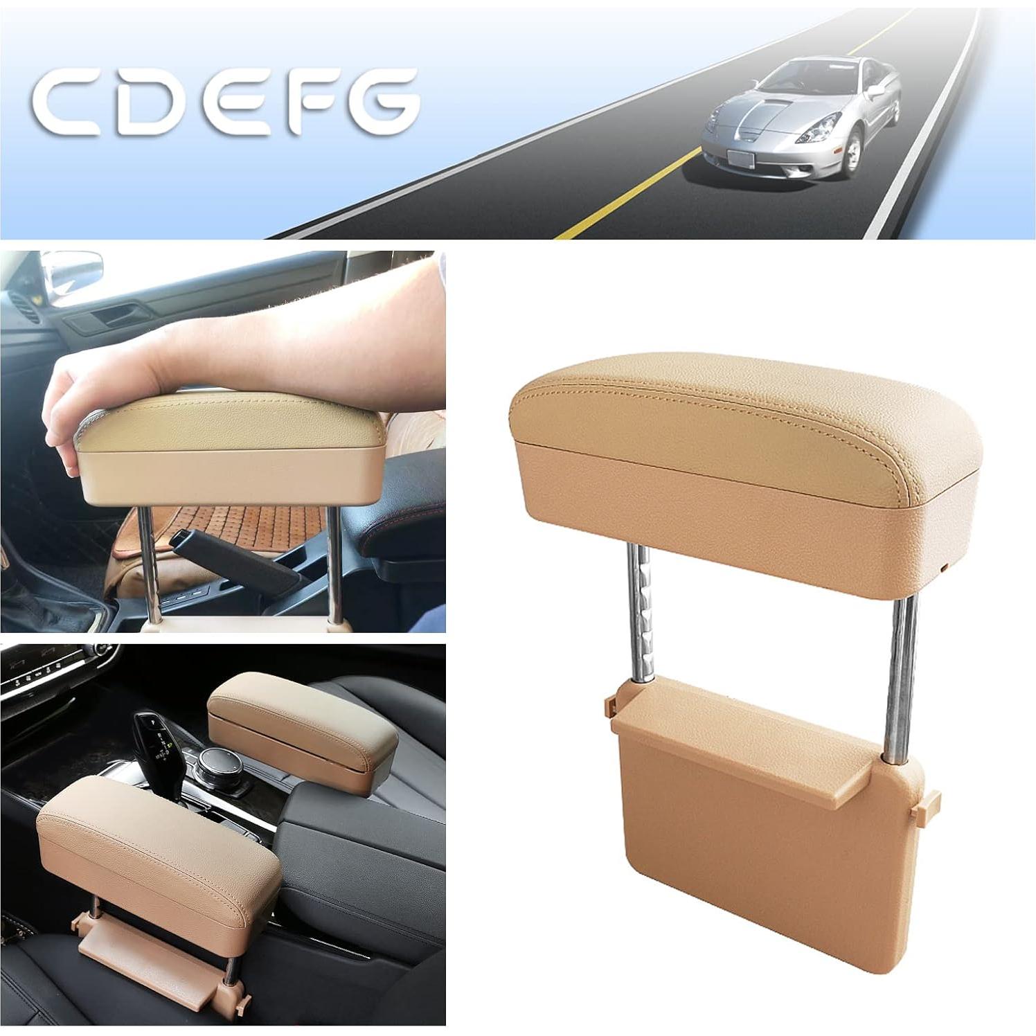 Soporte para Reposabrazos de Coche CDEFG Beige Ajustable