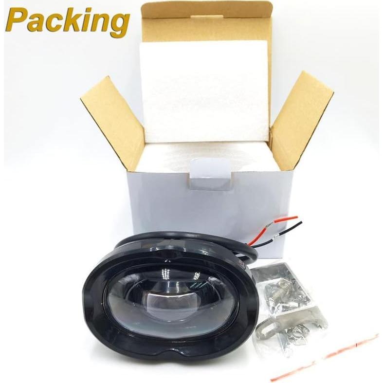 Luz de Seguridad LED Fuguang 8W Azul Impermeable Montacargas