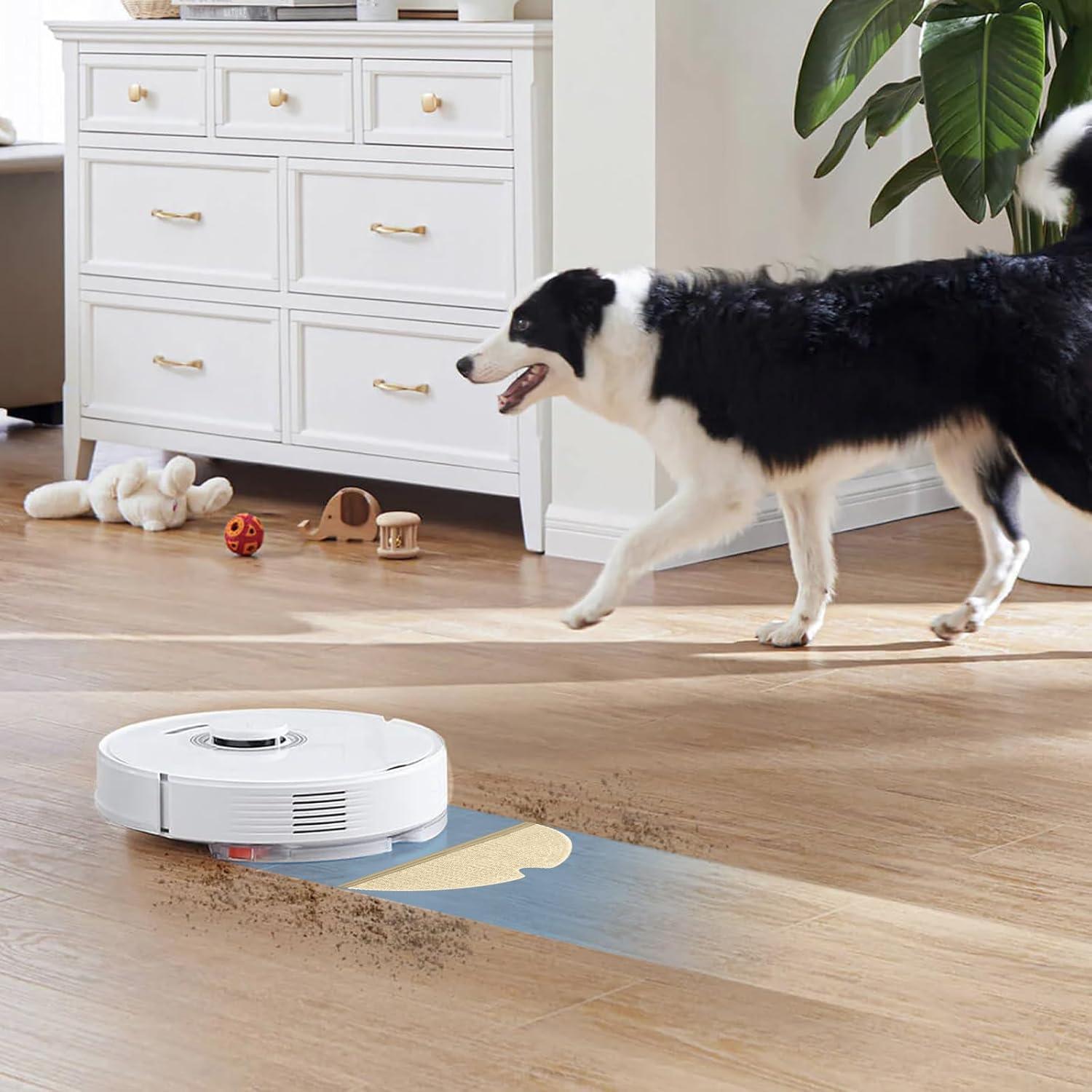 10 Paños de Reemplazo para Mopas Roborock Q5 Max+ y S5/S6