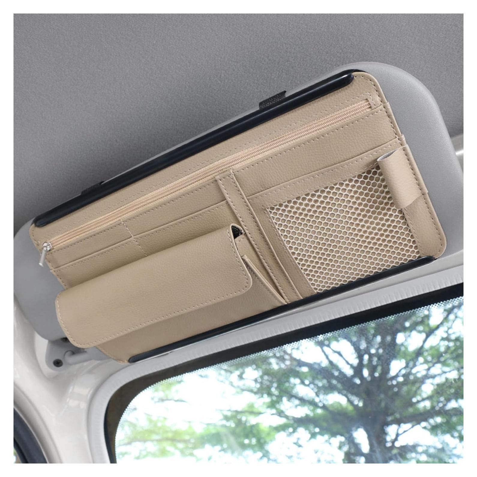 Organizador de Visera Solar SCUARI 2392ZYBSND001 Beige