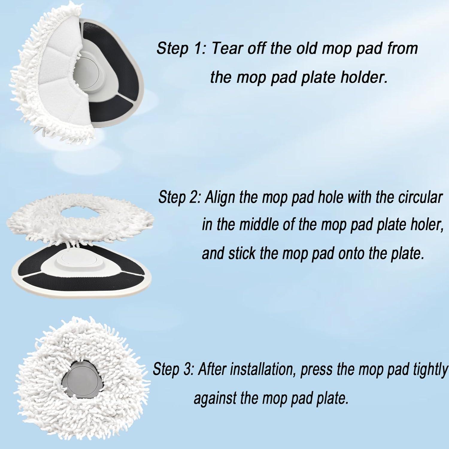 Soporte de almohadilla de mopa Frexusuent para Narwal Freo X Ultra