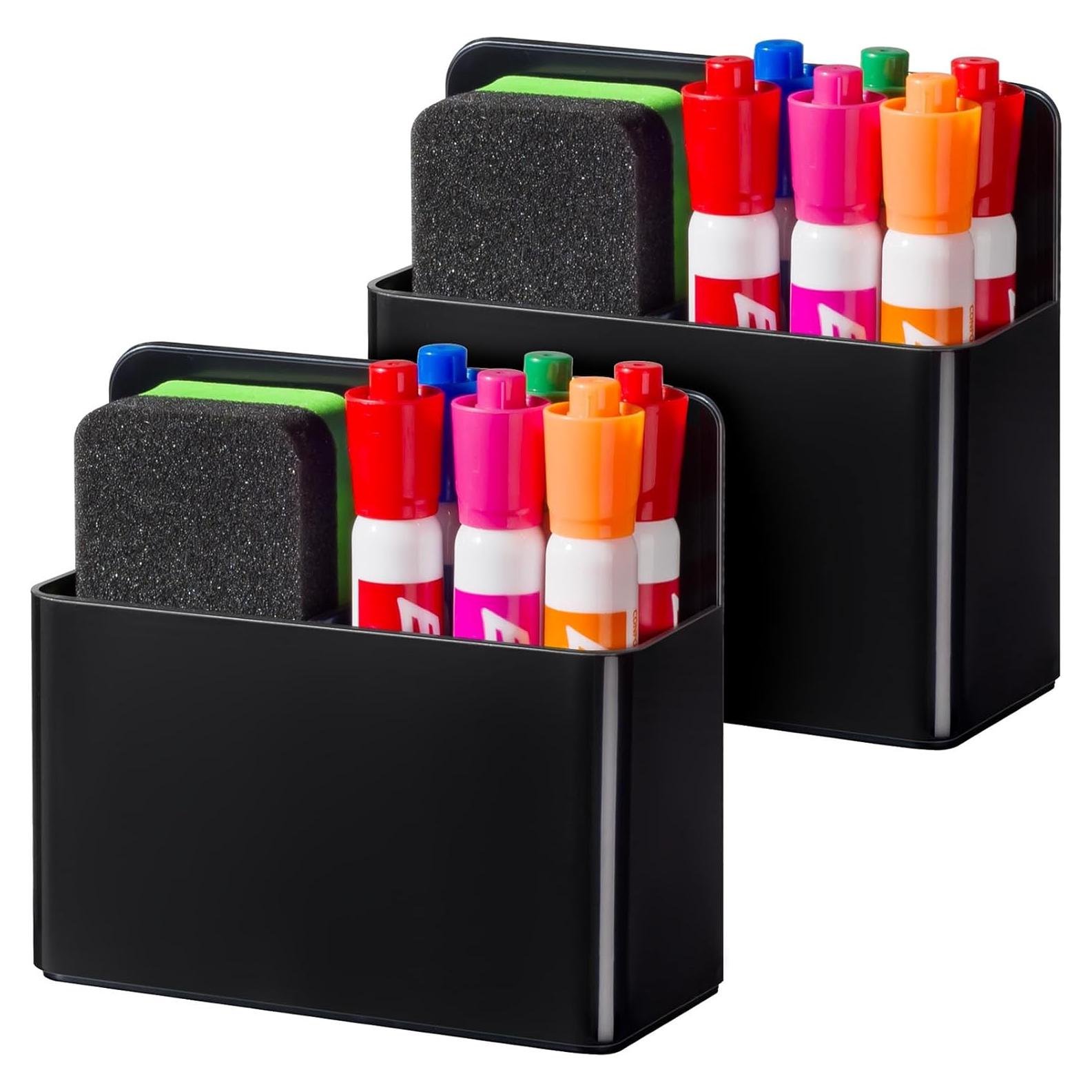 Soporte Magnético BEYGORM para Bolígrafos y Lápices Negro