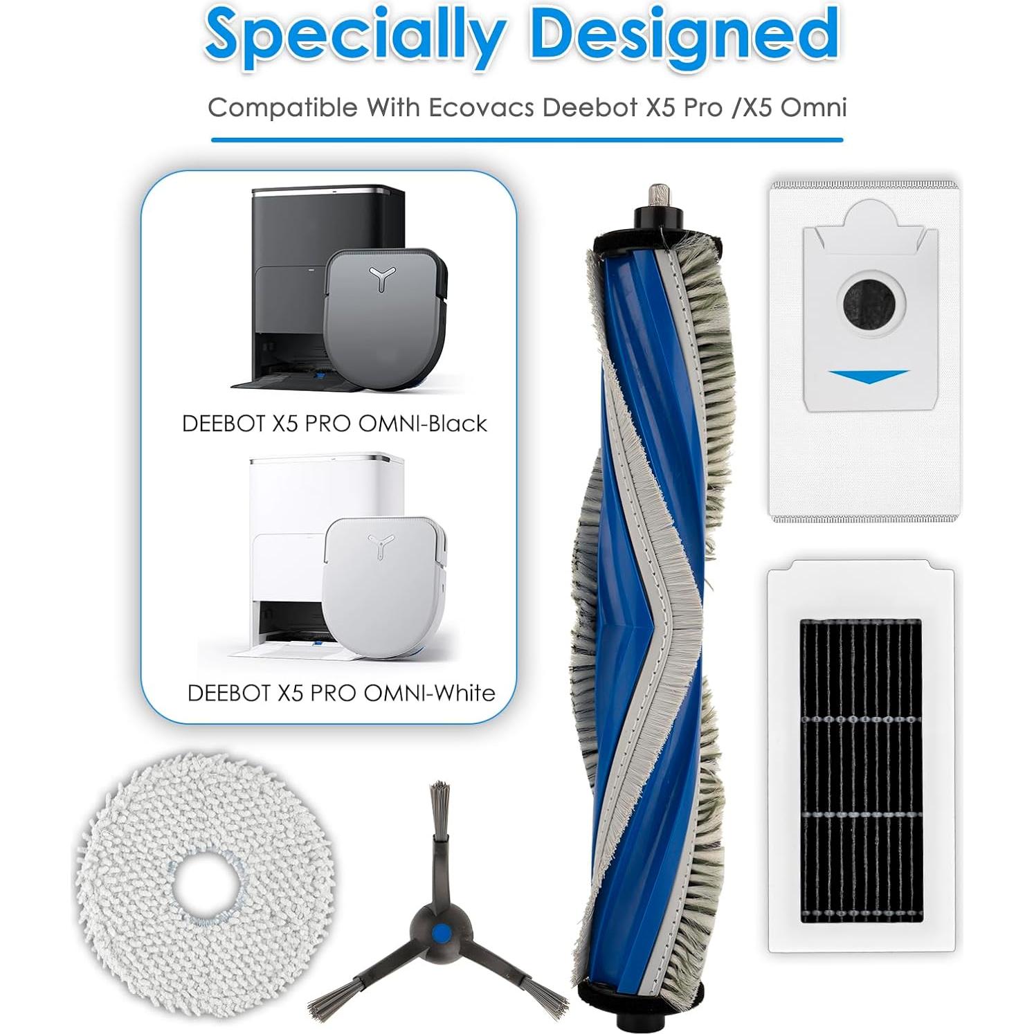 Kit de Accesorios COWINORY 21 Piezas para ECOVACS DEEBOT X5