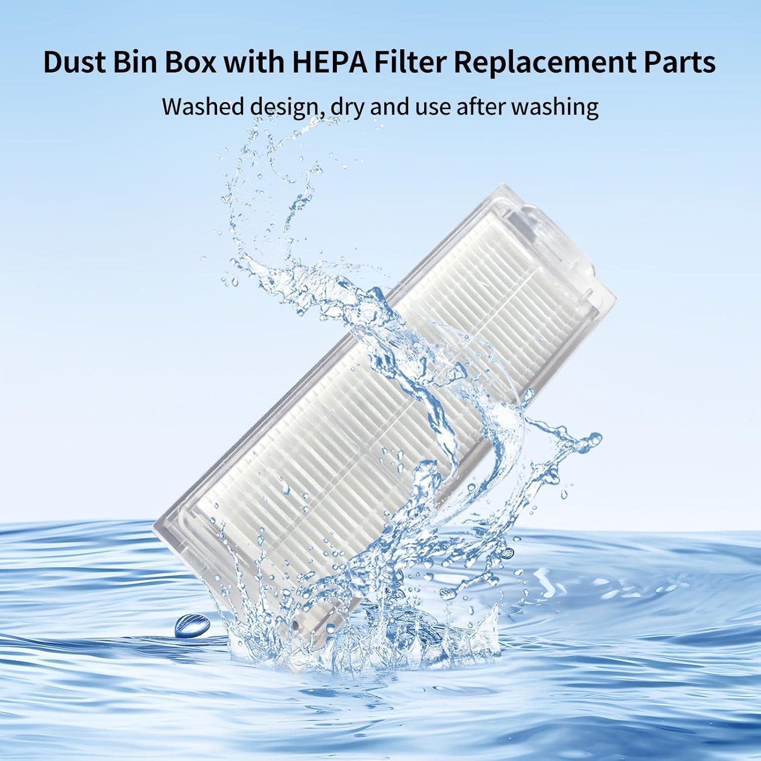 Dust Collecting Box for Xiaomi Mi Robot Vacuum Mop 2 Pro /MJST1S Vacuum Cleaner Dust Box Collection Accessories Parts