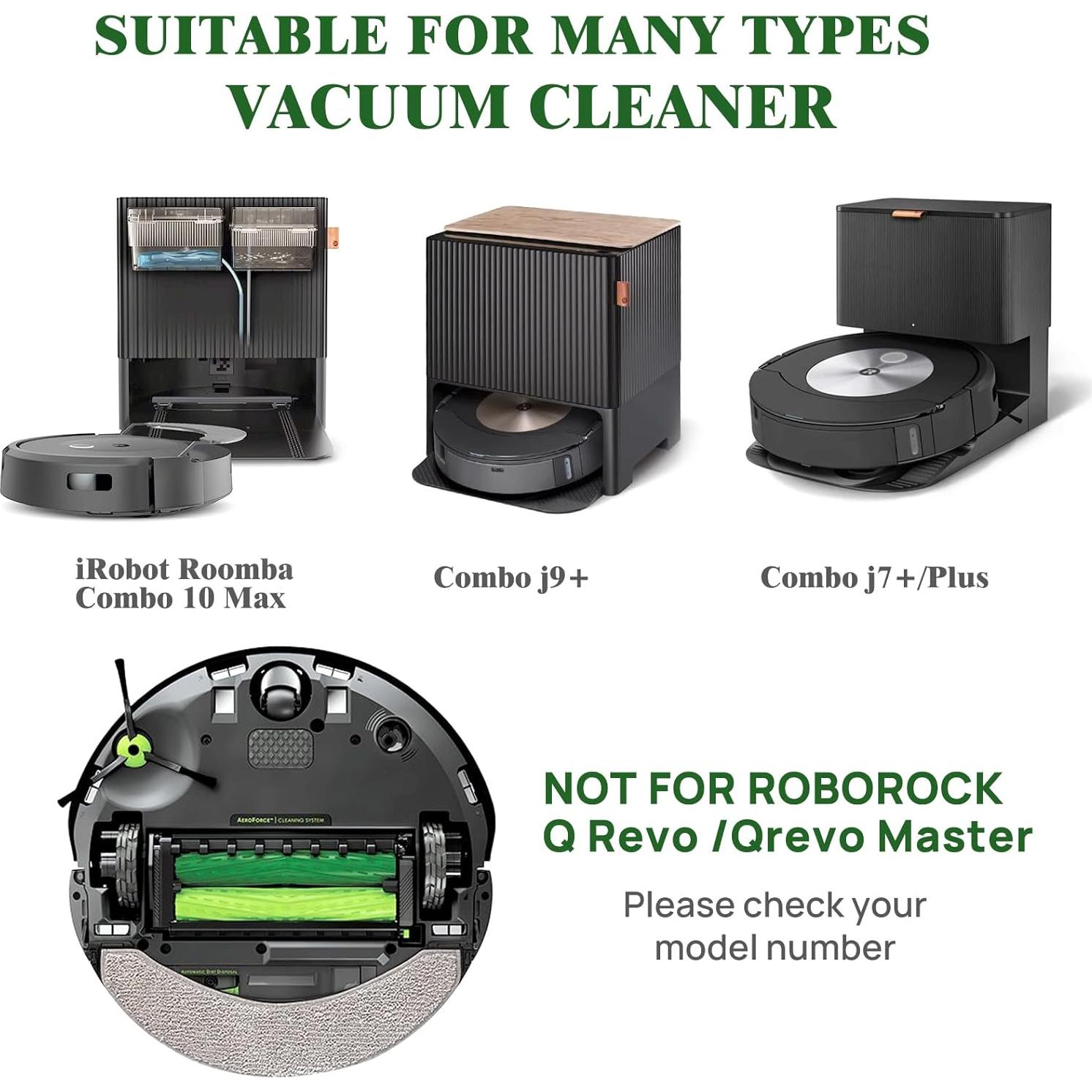 Kit de Repuestos para iRobot Roomba Combo 10 Max y j9+/j7+