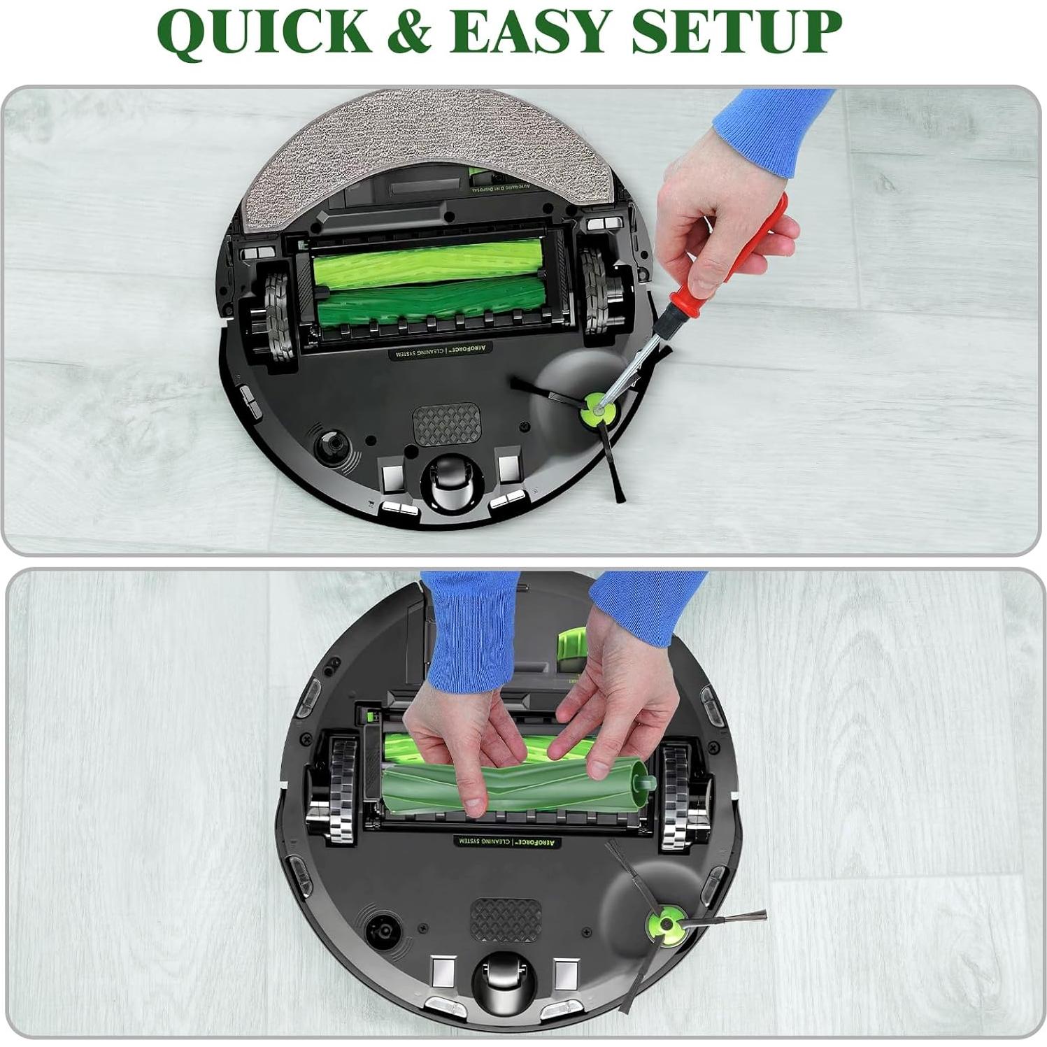 Kit de Repuestos para iRobot Roomba Combo 10 Max y j9+/j7+