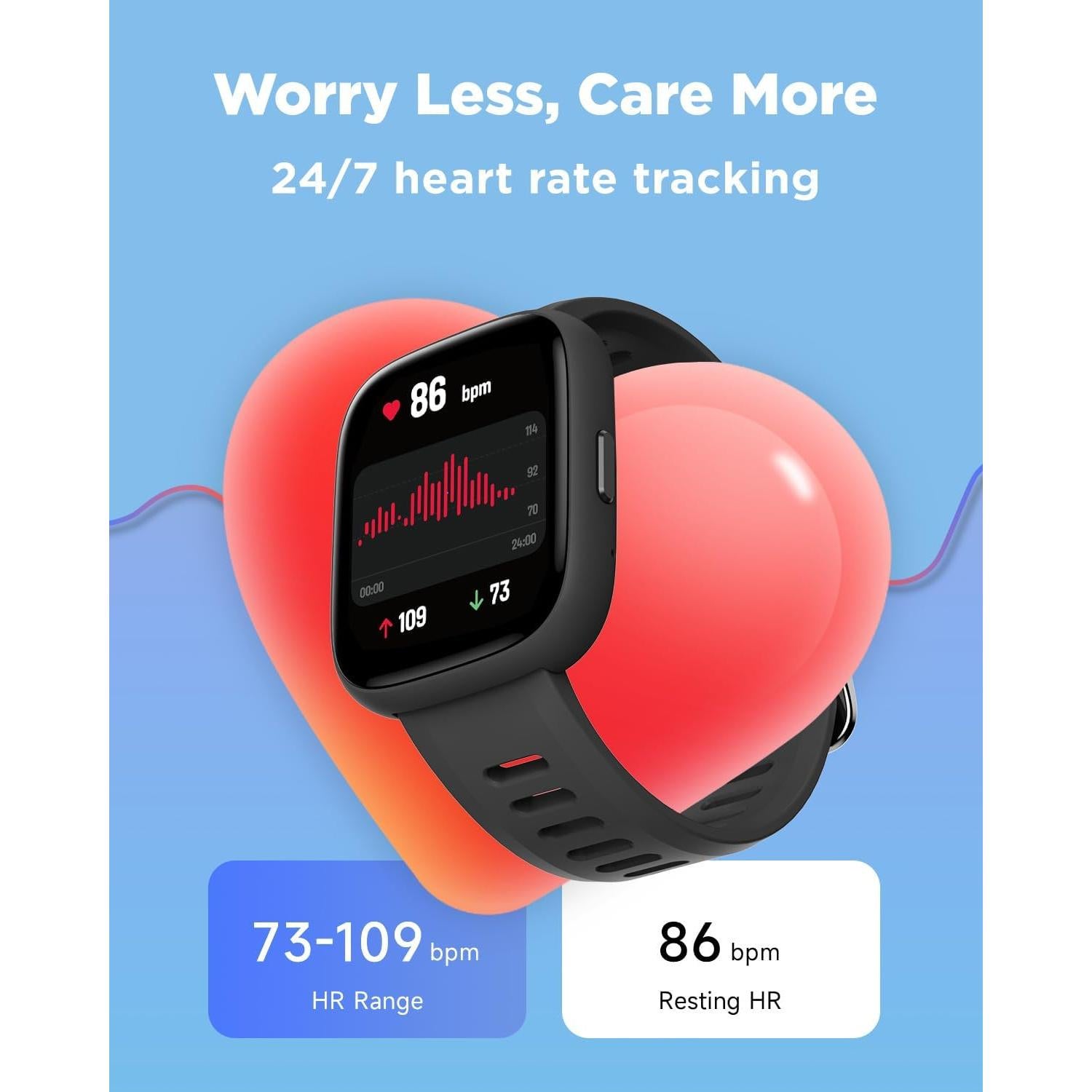 Reloj Inteligente BIGGERFIVE para Niños 1.8" IP68 Fitness