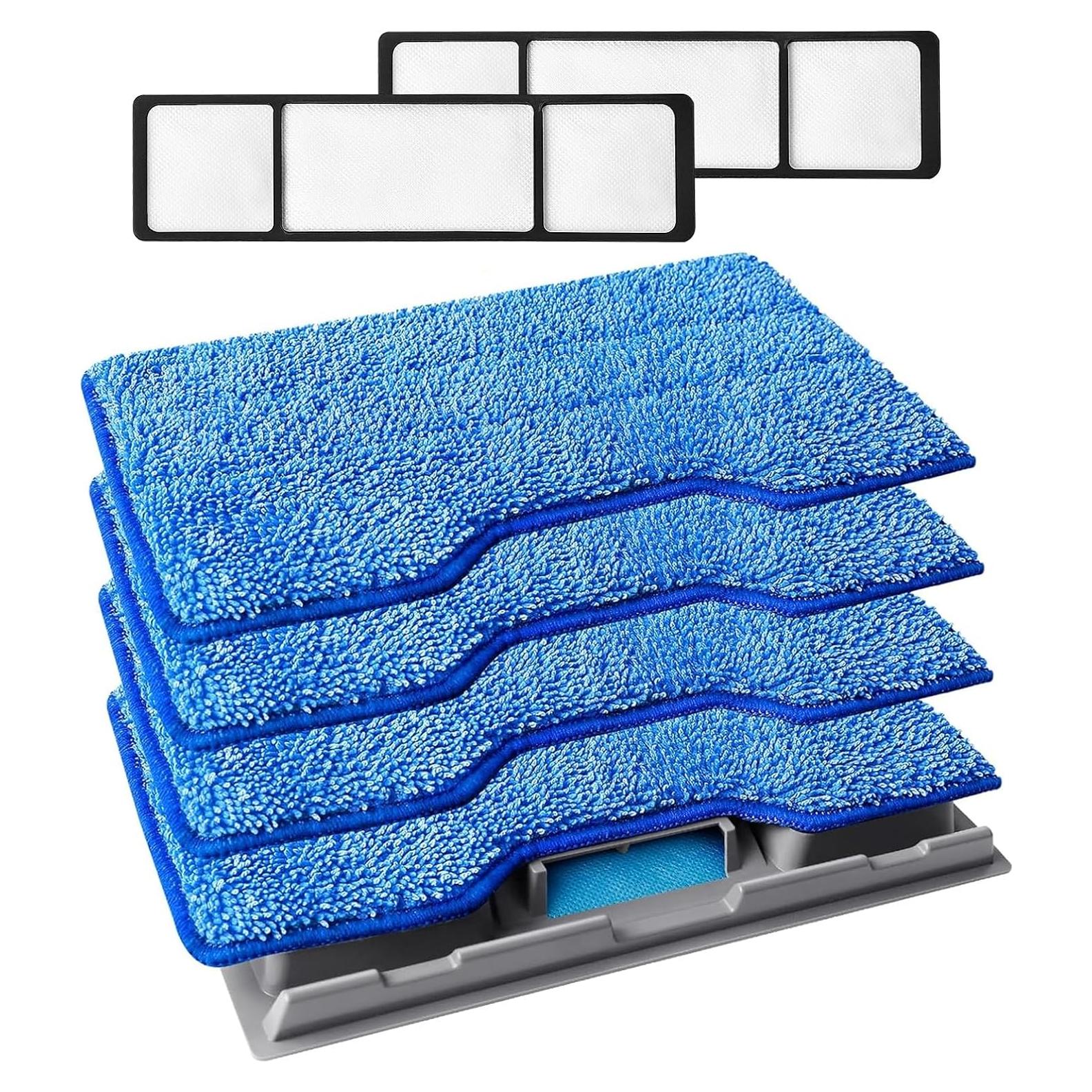 Almohadillas de Mopa Reutilizables KEEPOW para Shark VACMOP