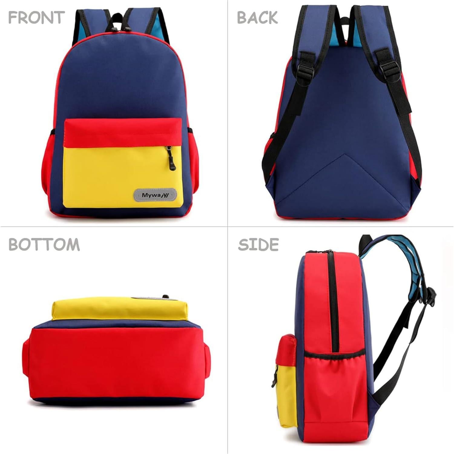 Mochila Infantil Preescolar BA-010-77 Ligera y Colorida