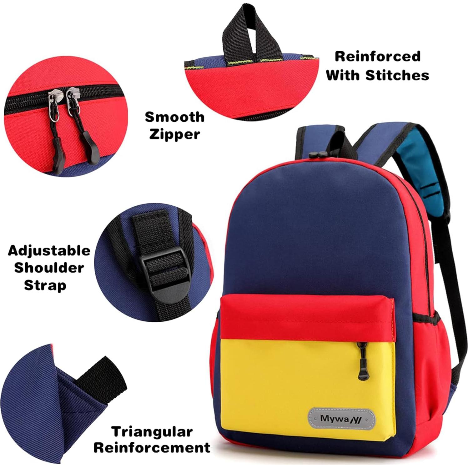 Mochila Infantil Preescolar BA-010-77 Ligera y Colorida