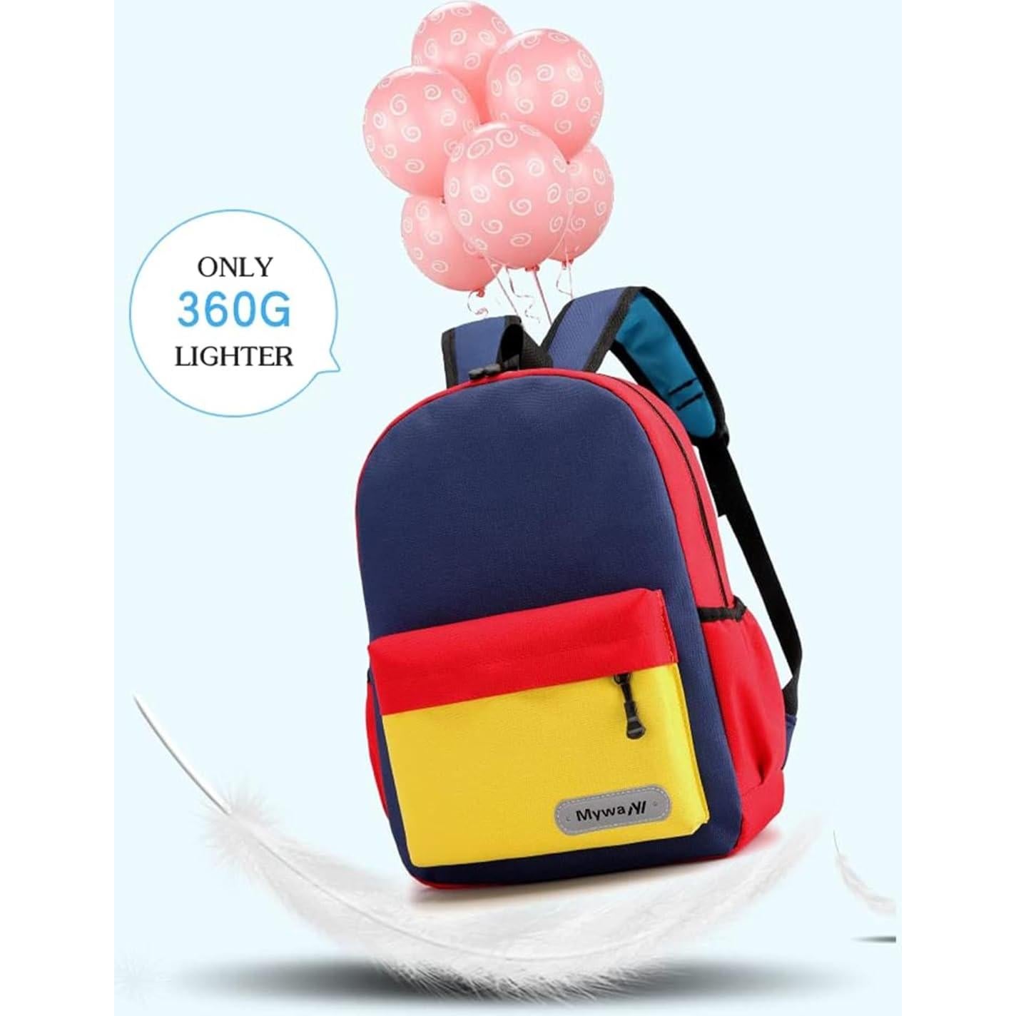 Mochila Infantil Preescolar BA-010-77 Ligera y Colorida