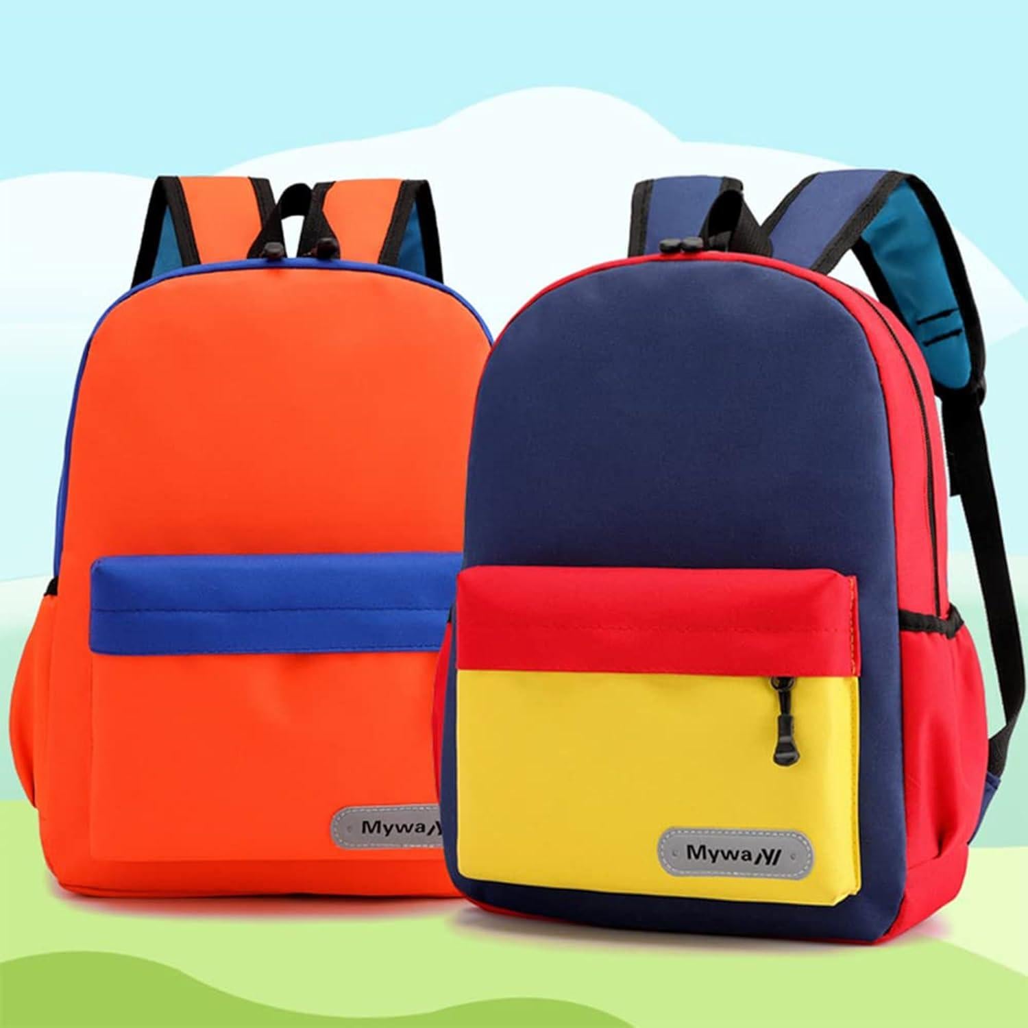Mochila Infantil Preescolar BA-010-77 Ligera y Colorida