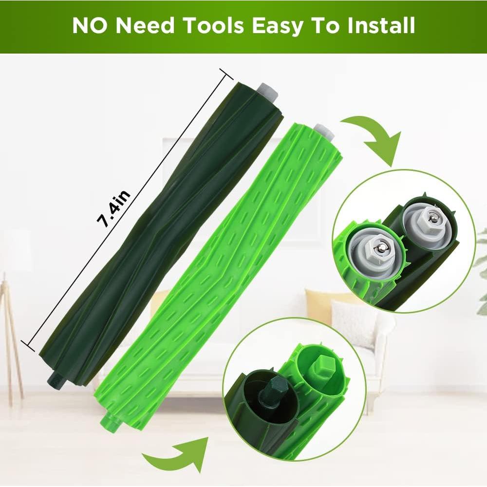 Almohadillas de limpieza de microfibra para iRobot Roomba J7+