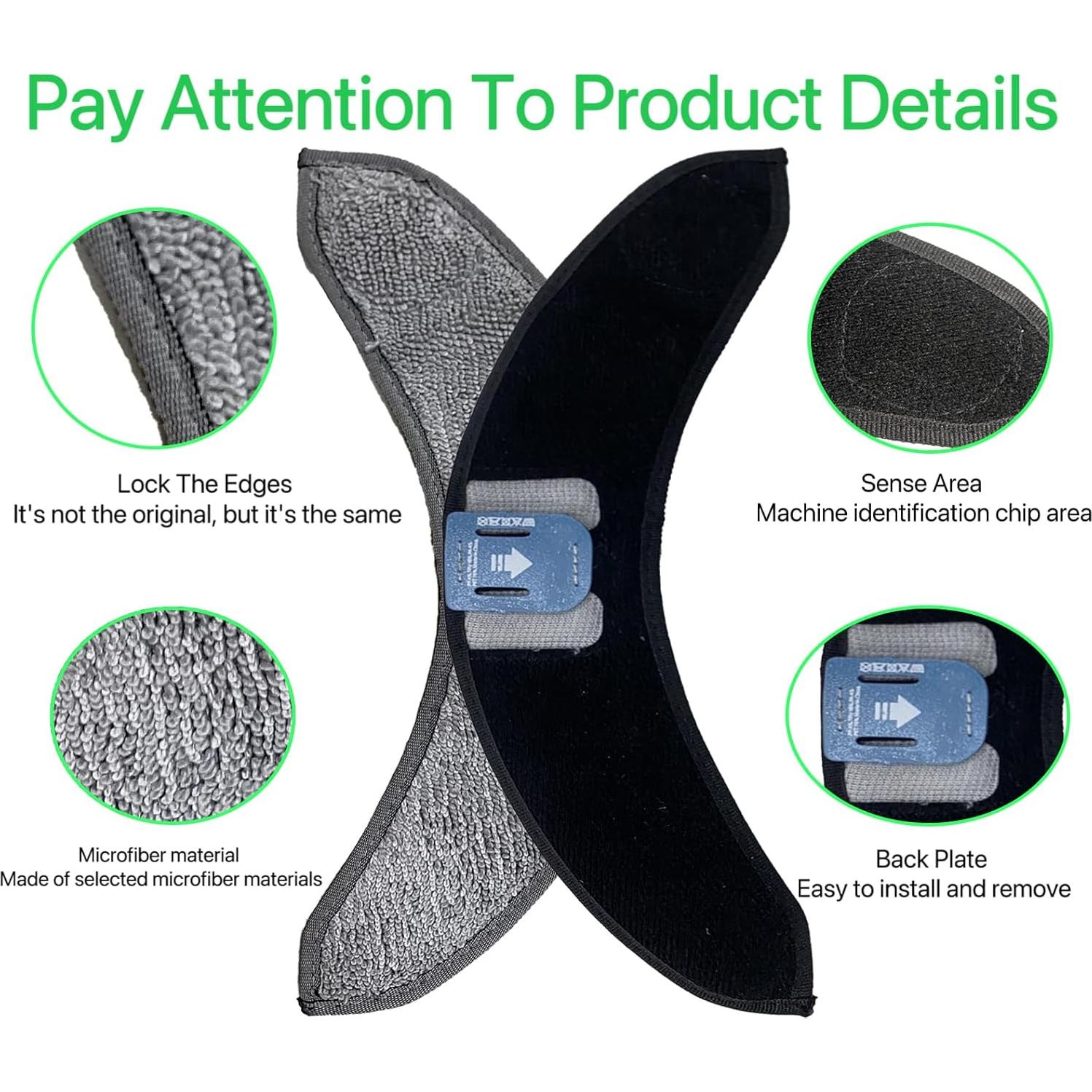 Almohadillas de limpieza de microfibra para iRobot Roomba J7+