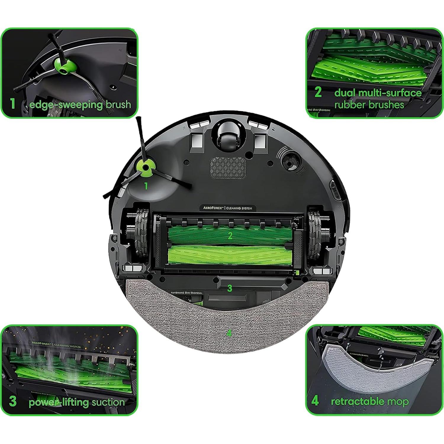 Almohadillas de limpieza de microfibra para iRobot Roomba J7+