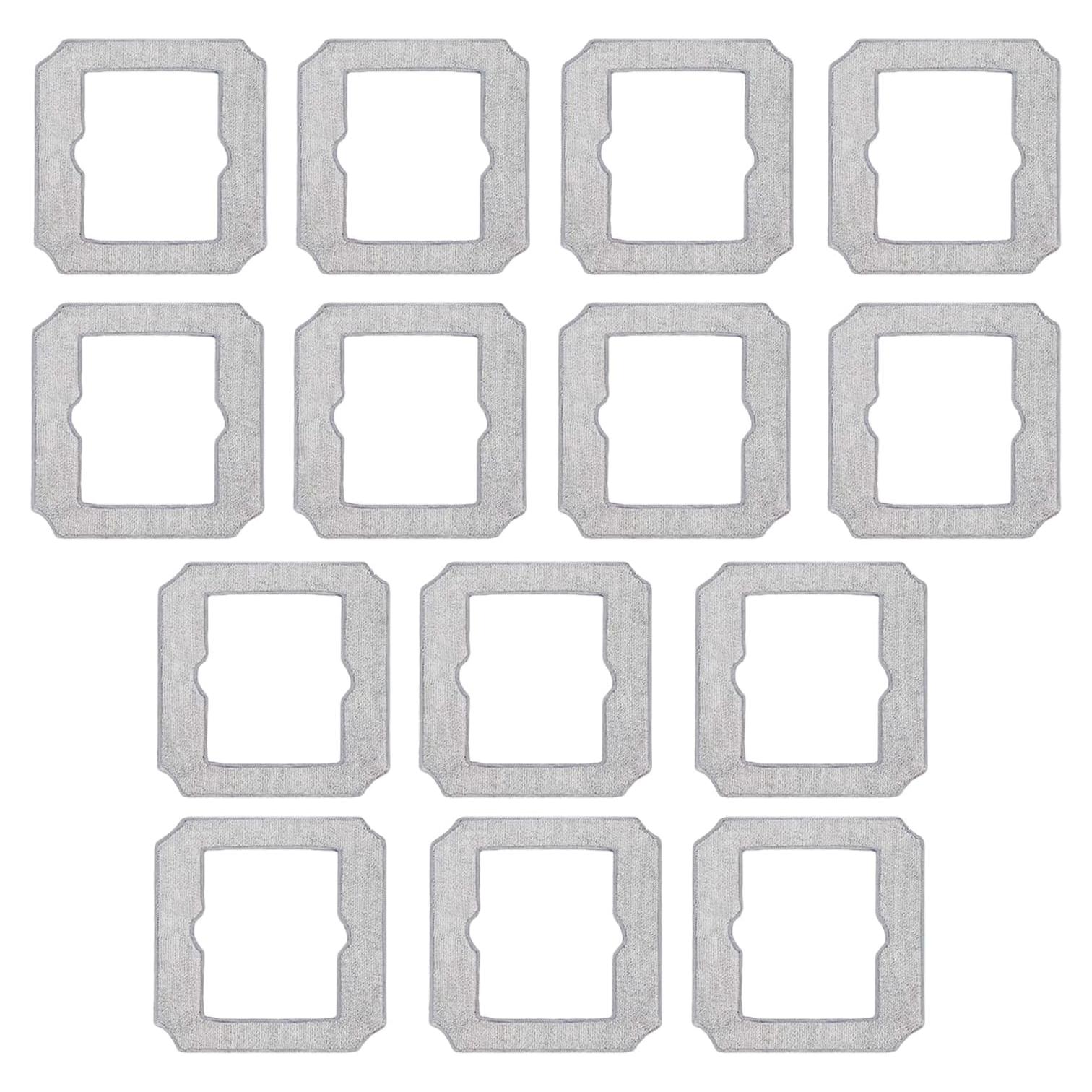 14 Pack Mop Replacement Pad,Microfiber Mop Refill/Pad Compatible with Ecovacs Winbot Mini Robot Vacuum Cleaner,Part to W-CC02-0012