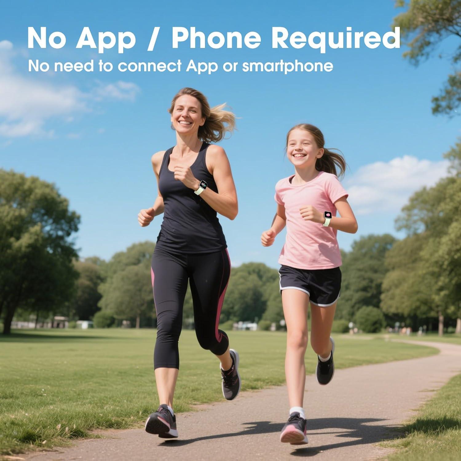 Reloj Inteligente Kummel Verde para Niños con Monitor de Fitness