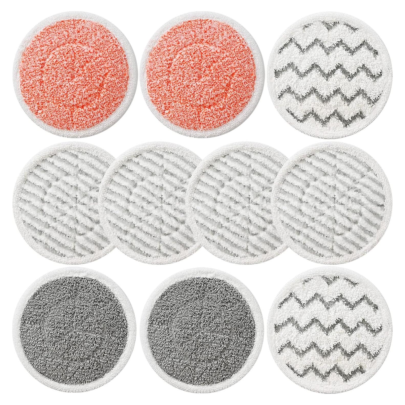 Paquete de 10 almohadillas de mopa a vapor Bvhonwe S7001