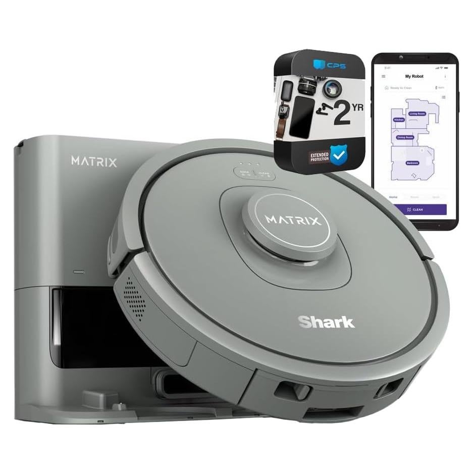 Aspiradora Robot Shark RV2300S Matrix Autovaciable 5.02kg