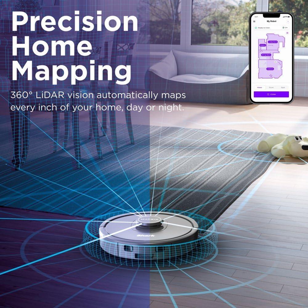 Aspiradora Robot Shark RV2300S Matrix Autovaciable 5.02kg