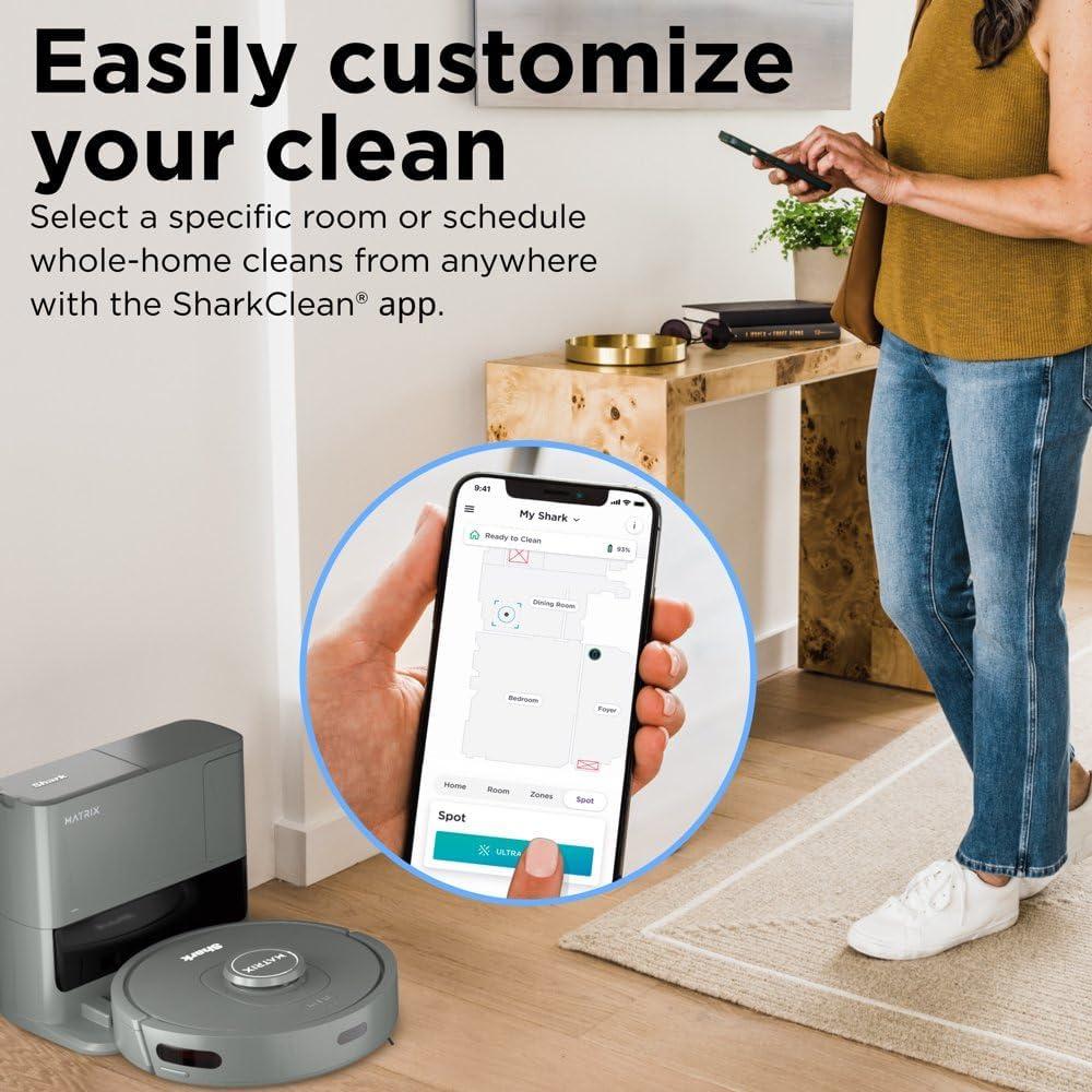 Aspiradora Robot Shark RV2300S Matrix Autovaciable 5.02kg