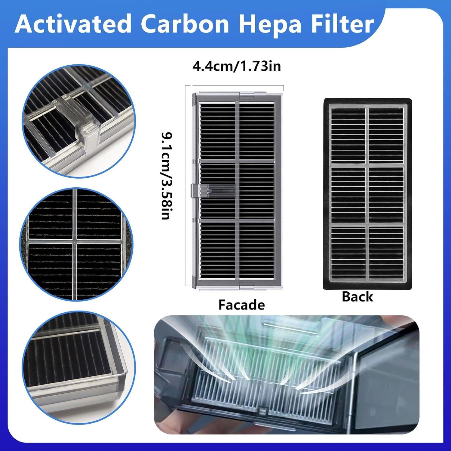 Kit de Reemplazo 29 Piezas para Aspiradora Dreame X40 Ultra