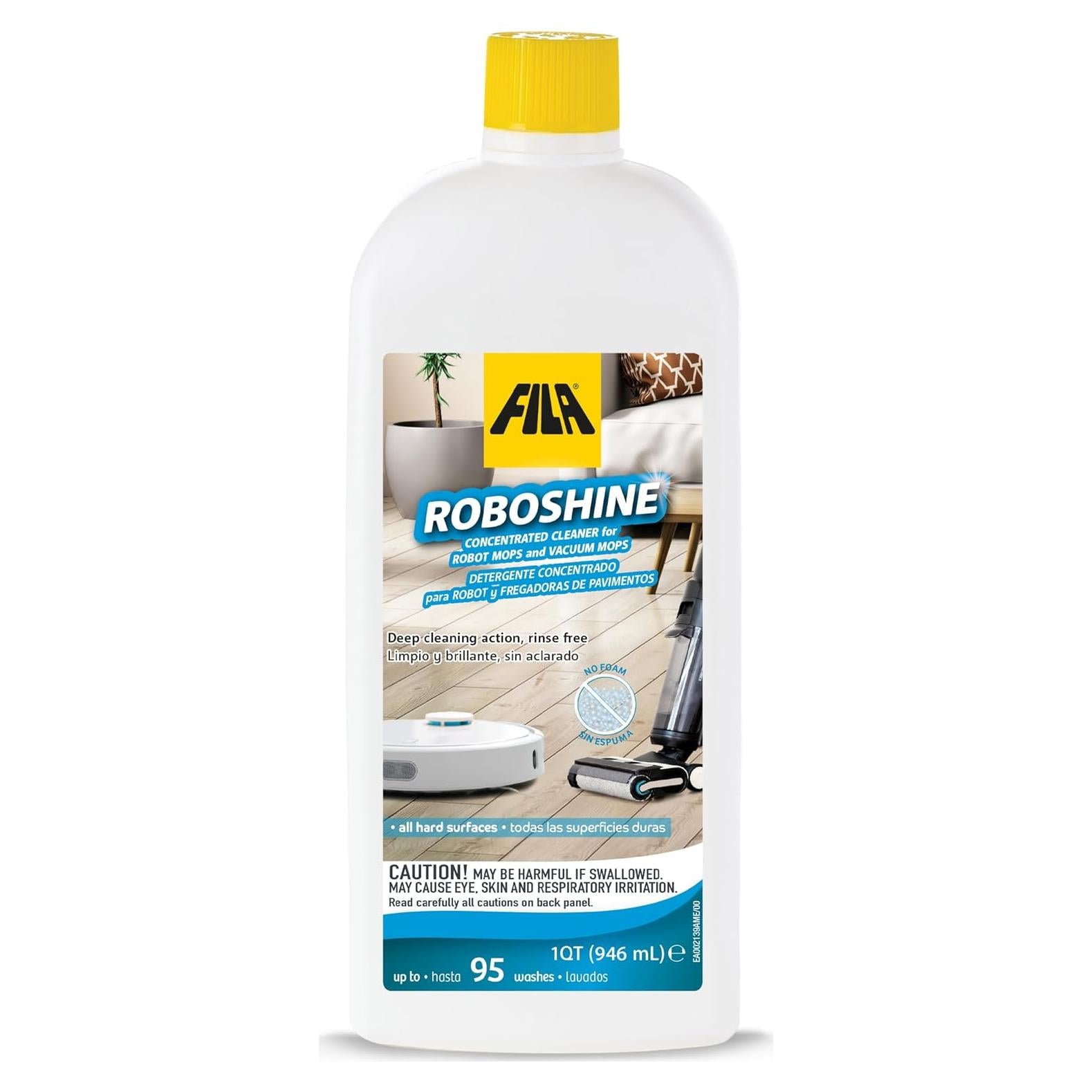 Detergente ROBOSHINE FILA para Robots Aspiradores 1L