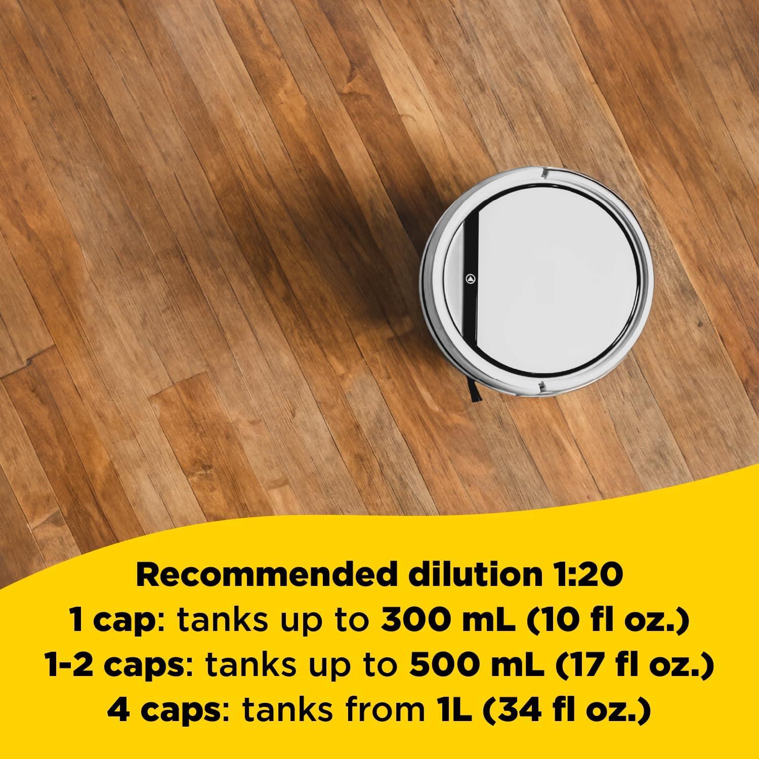 Detergente ROBOSHINE FILA para Robots Aspiradores 1L